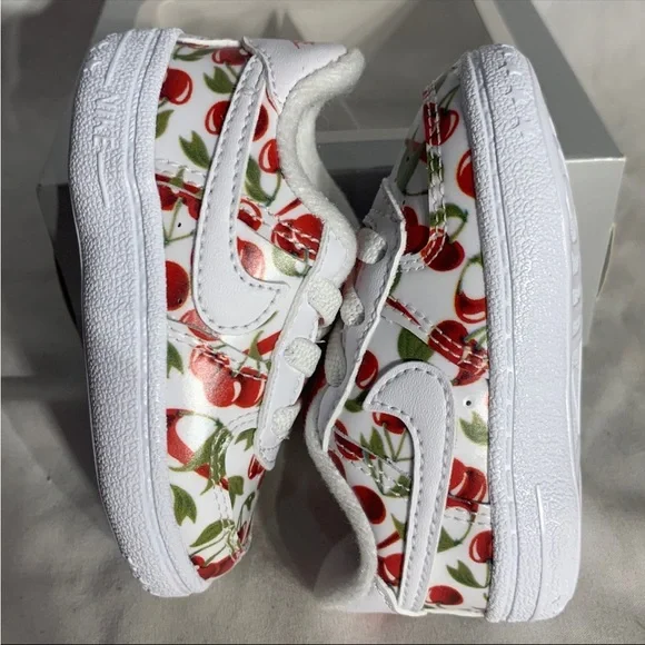 Nike Air Force 1 Crib SE Sneakers Limited Edition Cherries Infant Unisex 2C/3C - Picture 4 of 6